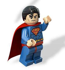 SUPERMAN Lego Minifigure with Cape BRAND NEW krypton man of steel 