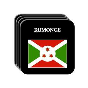  Burundi   RUMONGE Set of 4 Mini Mousepad Coasters 