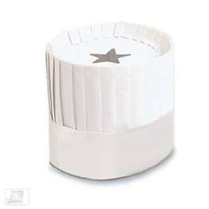  Royal Industries PPR HAT 12 12 Classic Disposable Chefs 