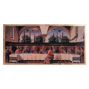  Florentine Last Supper Plaque By Ghirlandaio