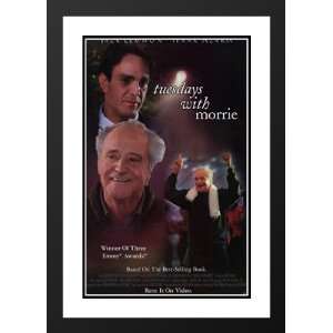  Tuesdays With Morrie 20x26 Framed and Double Matted Movie 