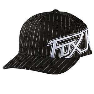  Fox Racing Supersonic Flexfit Hat   XS/S/Black Automotive