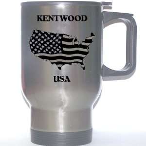  US Flag   Kentwood, Michigan (MI) Stainless Steel Mug 