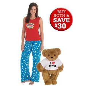   shirt Bear and 1X Supermom PJs Gift Set   Honey Fur Toys & Games