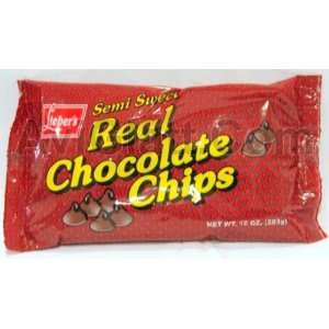 Liebers Semi Sweet Real Chocolate Chips 10 oz  Grocery 