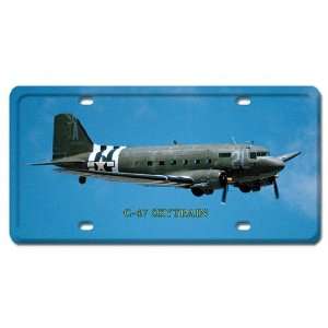  C 47 Skytrain License Plate