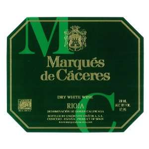  Marques de Caceres Rioja Blanco 2010 Grocery & Gourmet 