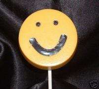 Smiley Face Lollipops/Chocolate Suckers/Party Favors  
