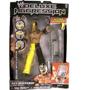   DELUXE Aggression Series 20 Action Figure Rey Mysterio Toys & Games