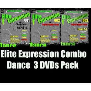  Elite Expression Dance Combo 3 DVDs Pack 