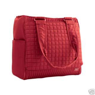 NEW LUG TRAVEL CABBY SCHOOL DIAPER TOTE RED BAG Gift  