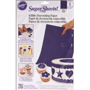  Cake Decorating Sugar Sheet Purple