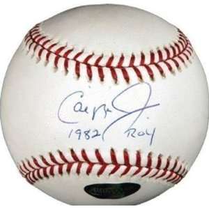 New Cal Ripken 1982 ROY SIGNED Baseball IRONCLAD   Autographed 