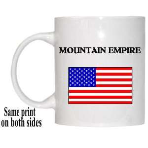  US Flag   Mountain Empire, California (CA) Mug 