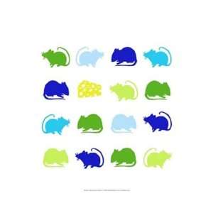  Animal Sudoku in Blue V by Chariklia Zarris 13x19 Kitchen 