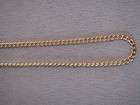 EXTRA LONG GOLD BRASS NECK CHAIN NECKLACE 30 inches  