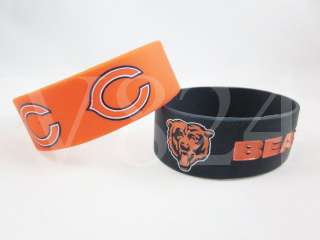 NFL Chicago BEARS Wristbands Bulk Bandz Bracelet  