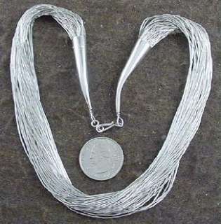 Liquid Sterling Silver 50 Strands 24 Necklace Jewelry  