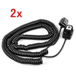  Neewer 2x 10m 33ft TTL Off Camera Shoe Cord For Canon OC 