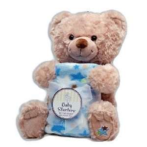  Baby Starters 2 Piece Blanket and Plush Bear Gift Set  Blue Baby
