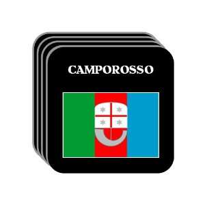Italy Region, Liguria   CAMPOROSSO Set of 4 Mini Mousepad Coasters