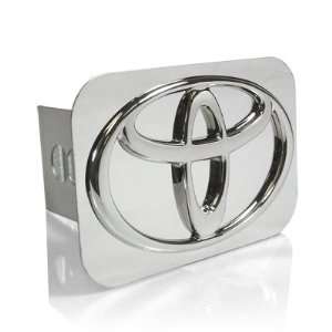  Toyota Chrome Logo Tow Hitch Cover, Official Licensed 