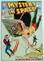 Mystery In Space Comic #87 F 1963 Adam Strange Hawkman  