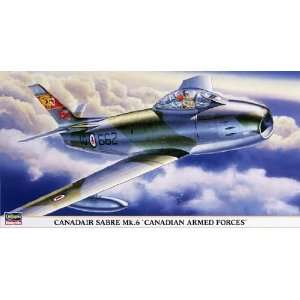  Hasegawa 1/48 Canadair Sabre Mk 6 Canadian AF Model Kit 