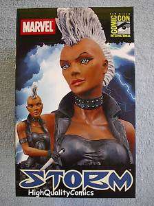 STORM Bust, Exclusive SDCC, Mohawk, Limited, Statue,MIB  