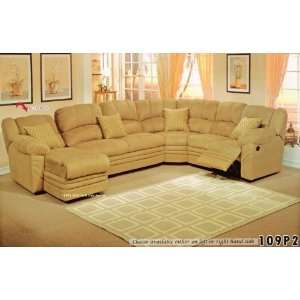  Brown 4pc Recliner Sofa Sectional