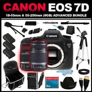 Canon EOS 7D 18 MP CMOS Digital SLR Camera with 3 Inch LCD and EF S 15 