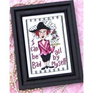  I Can Be Bad   Cross Stitch Pattern Arts, Crafts & Sewing