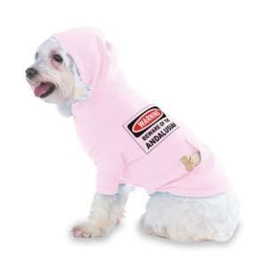  OF THE ANDALUSIAN Hooded (Hoody) T Shirt with pocket for your Dog 