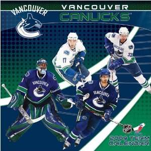  Vancouver Canucks NHL 12 x 12 Team Wall Calendar Sports 