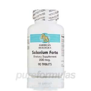  American Biologics Selenium Forte 200 mcg 90 tablets 