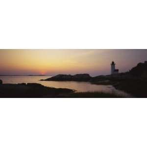 Lighthouse on the Coast, Cape Ann, Gloucester, Massachusetts, USA by 