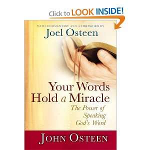    The Power of Speaking Gods Word [Hardcover] John Osteen Books