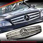 Silver SPORTS Style GRILLE GRILL for Mercedes B​enz W204
