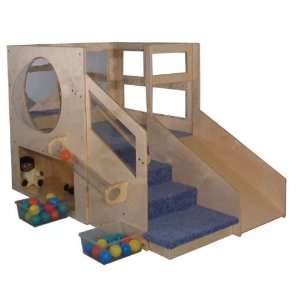   Infant Toddler 2 Loft B with 2 Storages and Bubble Toys & Games