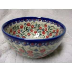  Polish Pottery Stoneware Bowl 5 1/4 In. 15 Oz Everything 