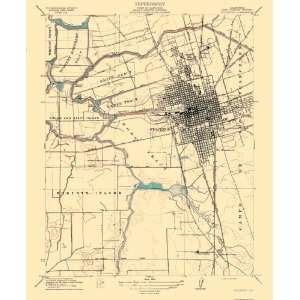  USGS TOPO MAP STOCKTON QUAD CALIFORNIA (CA) 1913
