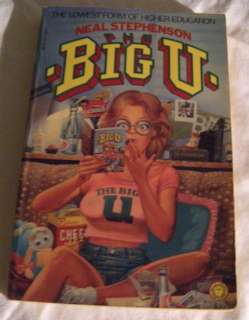 The Big U 1st PB 1984 Neal Stephenson Publisher Vintage 9780394723624 