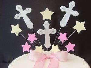 Holy Communion / Christening Cake Topper decoration  