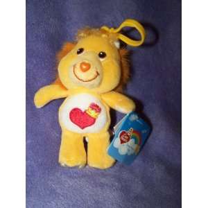  Care Bear Cousins Brave Heart Lion Plush Clip On Toys 