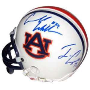 Carnell Williams and Jason Campbell Dual Autographed Auburn Tigers 