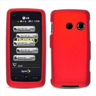   Rubberized Hard Case Cover for LG Rumor Touch LN510 Accessory  