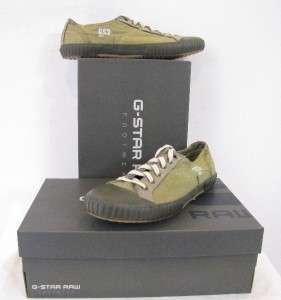 Star Shoes Ithica Dune Canvas Designer Tan Olive Green Men New 