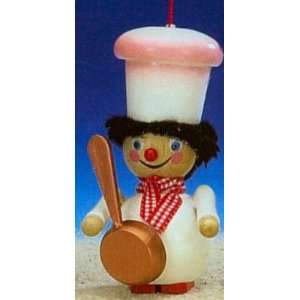  Steinbach Chef Cook Wood Christmas Tree Ornament