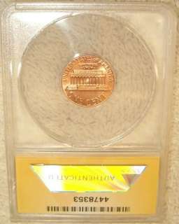 1984 Lincoln Cent Doubled Die Double Ear  ANACS MS67RED  