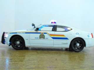   Canada Police Dodge Charger Lights Custom Model Car Royal Canadian